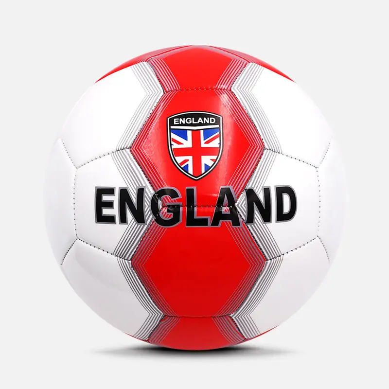 Ökologische England Nationalen Grafiken Fußball Ball, Rundheit Volle-größe Weichen Schwamm Spielen Fußball