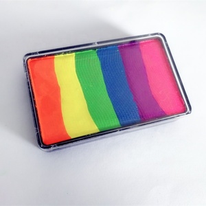 Nước Dựa Halloween Bdy Sơn Trang Điểm Palette, Đa Màu Chia Bánh Cầu Vồng Mặt Sơn - Product Image 5