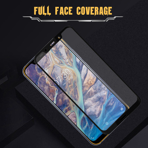 Custom 2.5 D 3D 5D protector de pantalla de vidrio templado completo para <span class=keywords><strong>Nokia</strong></span> x6 x7 7,1 protector de pantalla del teléfono - Product Image 3
