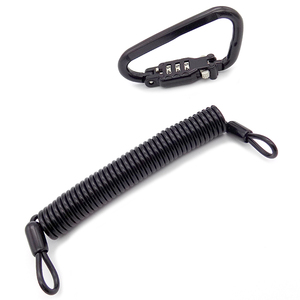 Cable de 3 dígitos de bloqueo para el casco/<span class=keywords><strong>bicicleta</strong></span> equipaje <span class=keywords><strong>candado</strong></span> de seguridad bloqueo de contraseña - Product Image 4