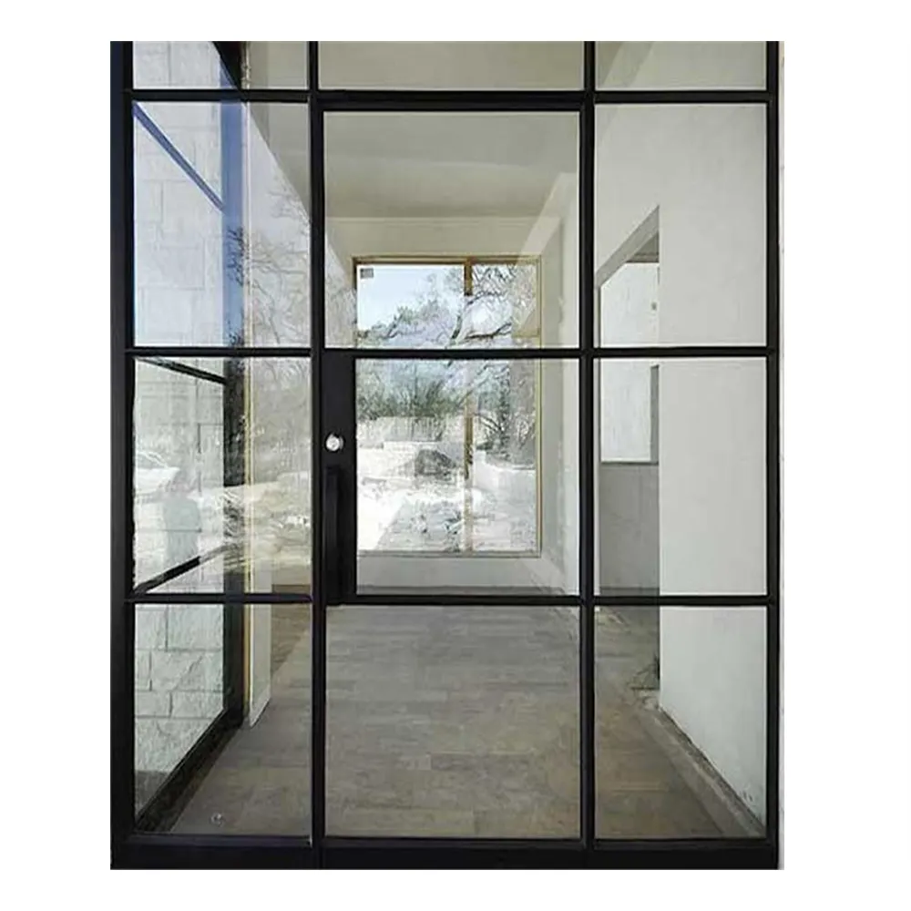 New iron window guard design and glass door concealed hinge , steel window burglar designs