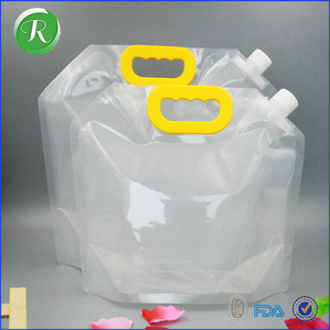 Bán Buôn Chất Lượng Cao Nhựa Túi Nước Spout Pouch 5L Chất Lỏng <span class=keywords><strong>Doypack</strong></span> - Product Image 5