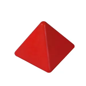聚氨酯泡沫金字塔压力球定制形状聚氨酯抗压金字塔形减压玩具
