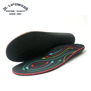 Custom size foot Anti-odor Eva orthotic insoles length comprehensive with arch supports - Product Image 1
