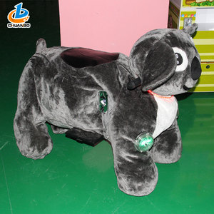 Monnayeur électrique en peluche animal jouet voiture à monnayeur tour d'animal - Product Image 5