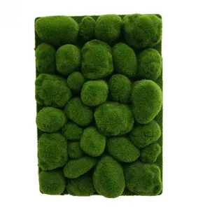 <span class=keywords><strong>Muschio</strong></span> verde verticale dei pannelli di parete artificiali V-3084 del <span class=keywords><strong>muschio</strong></span> per la decorazione - Product Image 1