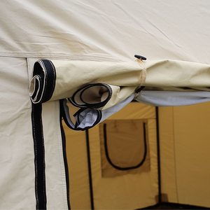 2019 yeni stil lüks özel açık glamping tuval kare uzay çadırı - Product Image 5