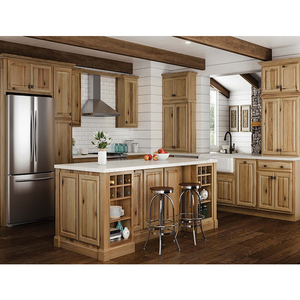 Armoire de cuisine en aggloméré sans poignée <span class=keywords><strong>Maurice</strong></span> Design moderne Profitez d'une vie simple - Product Image 5