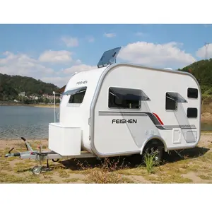 OEM servizio di campeggio rimorchio caravan con tenda