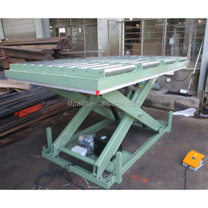 1000Kg Listrik Roller Conveyor <span class=keywords><strong>Scissor</strong></span> <span class=keywords><strong>Lift</strong></span> <span class=keywords><strong>Table</strong></span> - Product Image 4