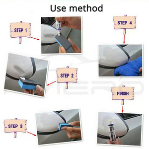 Car Styling <span class=keywords><strong>Fix</strong></span> <span class=keywords><strong>It</strong></span> <span class=keywords><strong>Pro</strong></span> Kit de réparation de la carrosserie de la voiture Peinture à gratter Polissage Composé de meulage Cire - Product Image 3