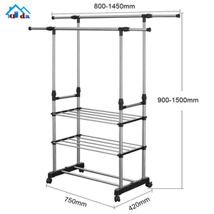 Beweegbare Kleerhanger Enkelpolige Droogrek - Product Image 5
