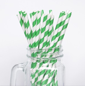 Venta wholesale PROFESSIONAL stripes Recycled Biodegradable tea <span class=keywords><strong>bubble</strong></span> paper small straws China - Product Image 5