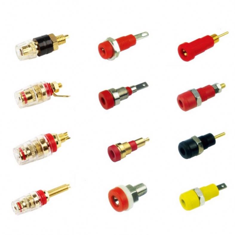 Gelsonlab HSPE-182 Банан Зажим Разъемы с вилками типа «банан», серия для физики для лабораторного использования