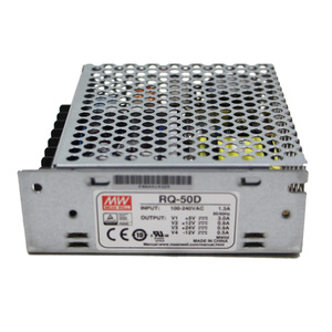 Mean Well RQ-50B <span class=keywords><strong>5</strong></span> V 3.3 V 12 V-<span class=keywords><strong>5</strong></span> V 50 W Quad Sortie Alimentation - Product Image 1