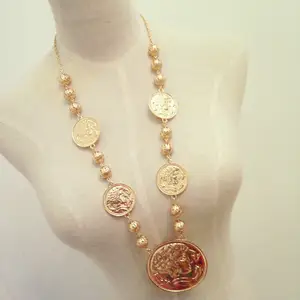 Collana Classica da Donna <span class=keywords><strong>con</strong></span> <span class=keywords><strong>Lettera</strong></span> <span class=keywords><strong>M</strong></span> in Metallo, Stile Americano, Vendita Calda su eBay, Grande Marca, Moda Passerella - Product Image 1