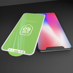 Haute définition <span class=keywords><strong>0</strong></span>.33mm ultra mince anti-rayures <span class=keywords><strong>10</strong></span> h dureté 6D trempé protecteur d'écran en verre pour <span class=keywords><strong>iPhone</strong></span> <span class=keywords><strong>10</strong></span>/ dix/X - Product Image 1