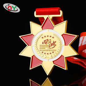 Medalla de alta calidad esmalte Premio deportivo de <span class=keywords><strong>Tiro</strong></span> con <span class=keywords><strong>Arco</strong></span> titular de la medalla con cinta - Product Image 3