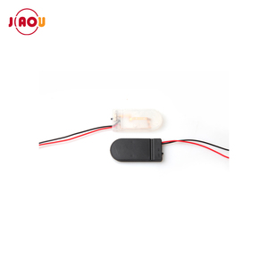 JIAOU Giá Đỡ Pin Đồng Xu 2X2032 Màu Đen/Trắng 6V Có Công Tắc, Dây Điện - Product Image 3