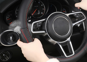 Couverture <span class=keywords><strong>de</strong></span> <span class=keywords><strong>volant</strong></span> <span class=keywords><strong>de</strong></span> voiture souple, 50 pièces, couvercle <span class=keywords><strong>de</strong></span> <span class=keywords><strong>volant</strong></span> <span class=keywords><strong>de</strong></span> haute qualité, couture à la main, nouveau design usine - Product Image 6