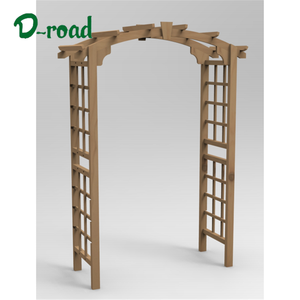 Style chinois en <span class=keywords><strong>bois</strong></span> ornement de jardin en plein air jardin tonnelle pergola - Product Image 1