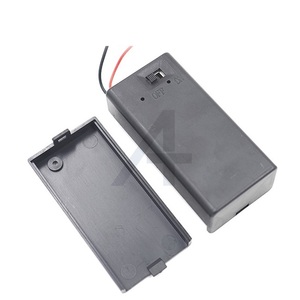 Vente directe d'usine <span class=keywords><strong>9V</strong></span> 6LR61 <span class=keywords><strong>connecteur</strong></span> de batterie avec couvercle coulissant et support de batterie en plastique 6F22 - Product Image 5