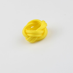 Handmade Poly Paracord Neckerchief Woggle Slide <strong>Turks</strong> Head Knot Design for Boy Venture Scout or Gift/Engagement Cub Scout - Product Image 3