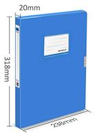 Caja de Archivo de Plástico para Suministros de Oficina, Caja de Almacenamiento de Datos A4, Carpeta de Archivo
