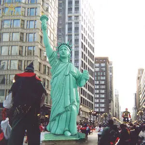 Large inflatable the statue of liberty stand balloon