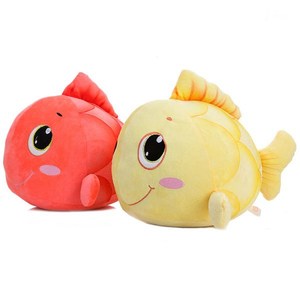 Excellente artisanat en gros mer animaux poissons doux jouet, peluche poissons jouet - Product Image 1