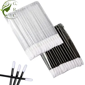 50pcs Disposable Make up Lip Brush Lipstick Gloss Wands Applicator Make Up Tool