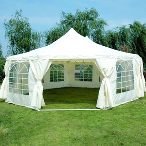 COSCO de aluminio al aire libre de PVC recubierto de tela Hexagonal carpa dosel carpa Gazebo - Product Image 1