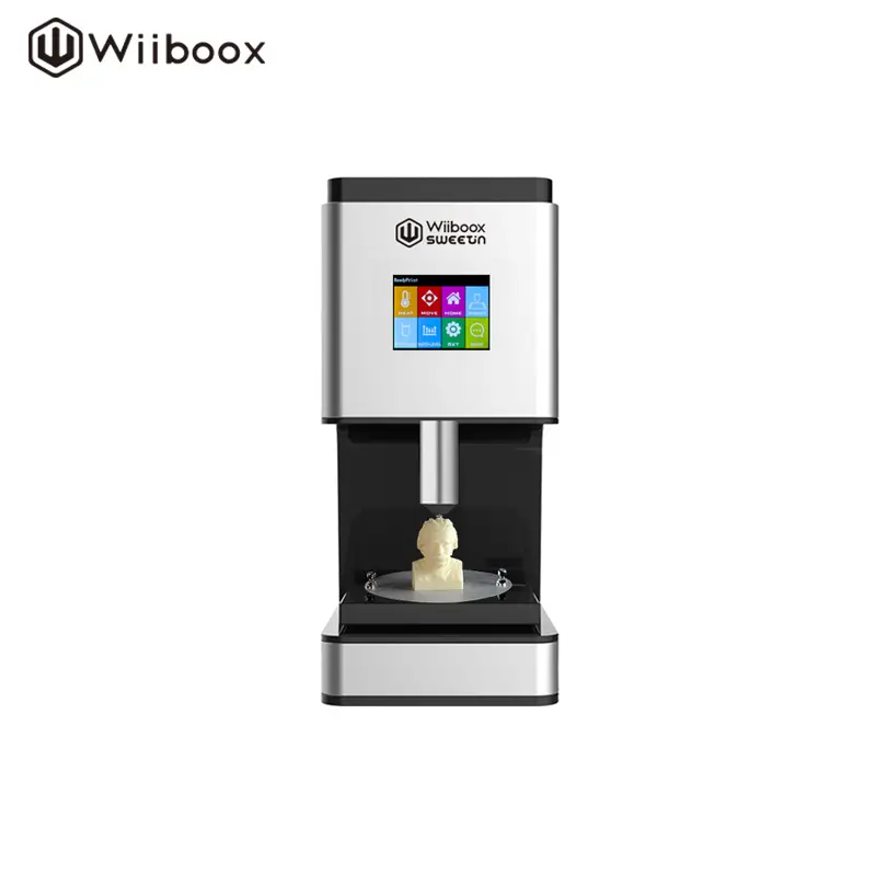 Wiiboox Sweetin бытовой FDM Высокоточный настольный 3D принтер для самостоятельной сборки продуктов для шоколада, мраморного картофеля, джема, кремовых конфет