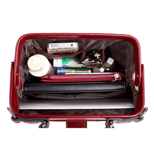 <span class=keywords><strong>Sac</strong></span> à main matelassé en PU mat avec cadre métallique classique pour <span class=keywords><strong>femme</strong></span>, <span class=keywords><strong>sac</strong></span> de <span class=keywords><strong>médecin</strong></span> personnalisé, <span class=keywords><strong>sac</strong></span> à bandoulière multi-poches pour le shopping et les voyages - Product Image 6