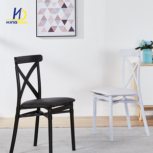 Moderno diseño apilable de plástico de PP de <span class=keywords><strong>Cruz</strong></span> de la boda banquete silla - Product Image 2