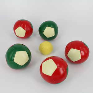 Bonne qualité se vendent bien PVC <span class=keywords><strong>en</strong></span> cuir pétanque de remplissage recycler le <span class=keywords><strong>plastique</strong></span> boccia balle - Product Image 3