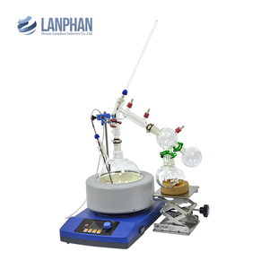 Laboratorio borrado película Camino corto de la destilación fraccionaria de aceite esencial precio - Product Image 1