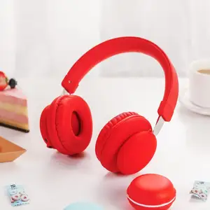 BH2 Stereo musik blue tooth kopfhörer drahtlose headsets klassische rot mp3 player mädchen kopfhörer mit mic