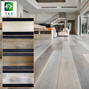 2x10 vieux chêne gris effet bois carreaux de sol en céramique en bois de grain de bois effet carreaux de sol en céramique