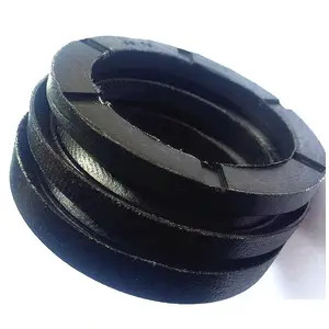 Manufacture FKM V-type fabric reinforced rubber pack seals