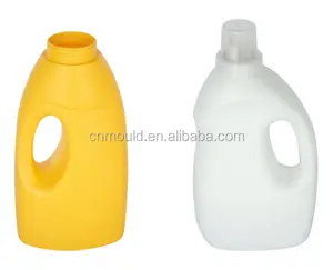 plastic cosmetic jar bottle blow and injection cap mould