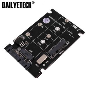 2 en 1 combinar Mini PCI-E M.2 NGFF y mSATA SSD SATA <span class=keywords><strong>3</strong></span>,0 III adaptador - Product Image 3