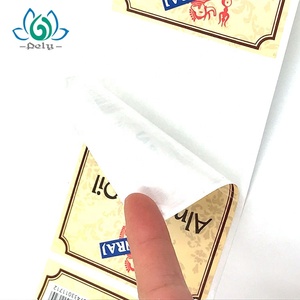 China muestra <span class=keywords><strong>gratis</strong></span> precio barato autoadhesiva impresion personalizada etiqueta de la botella de empaquetado pegatinas de las e - Product Image 6