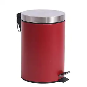 Pedal Bin Stainless Steel Step Bin Home Trash Can