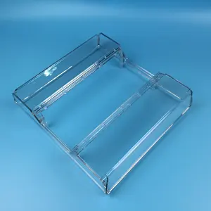 カスタマイズされた透明スペアパーツプラスチック射出成形PC冷蔵庫ボックス