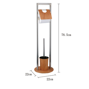 Salle de bains de Lavabo Décoration Accessoires <span class=keywords><strong>Porte</strong></span>-<span class=keywords><strong>Papier</strong></span> <span class=keywords><strong>Avec</strong></span> Support De Brosse De Toilette - Product Image 2