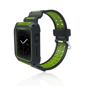 Más nuevo doble color suave resistente banda de reloj para <span class=keywords><strong>apple</strong></span> <span class=keywords><strong>watch</strong></span> serie <span class=keywords><strong>4</strong></span> - Product Image 2