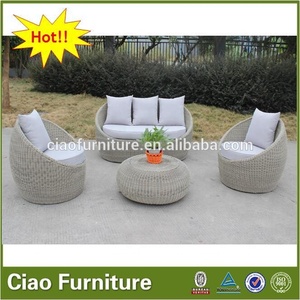 Oval <strong>Rattan</strong> <strong>Sofa</strong> <strong>Rattan</strong> <strong>Sofa</strong> Bed Leisure Outdoor <strong>Sofa</strong> - Product Image 4