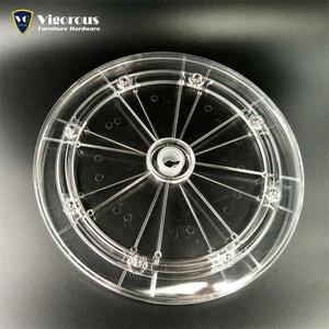 Mâm xoay trưng bày bằng nhựa acrylic 3, 4, 5, 6, 7, 8, 9, 10, 12, 14, 16 inch - Product Image 3