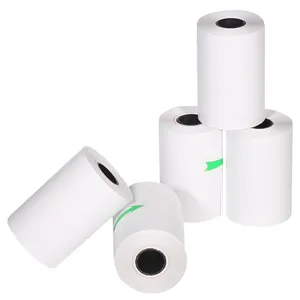 Rolo de papel térmico Dali Jintian 57x30mm 70gsm, atacado, papel branco para caixa registradora, rolo de papel térmico 80x80 sem Bpa 5730